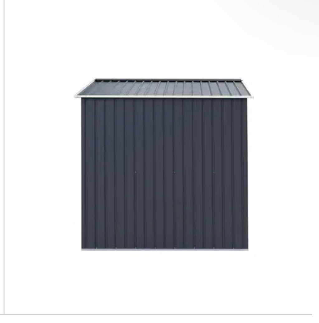 Abri de jardin métal 5.29m² Anthracite