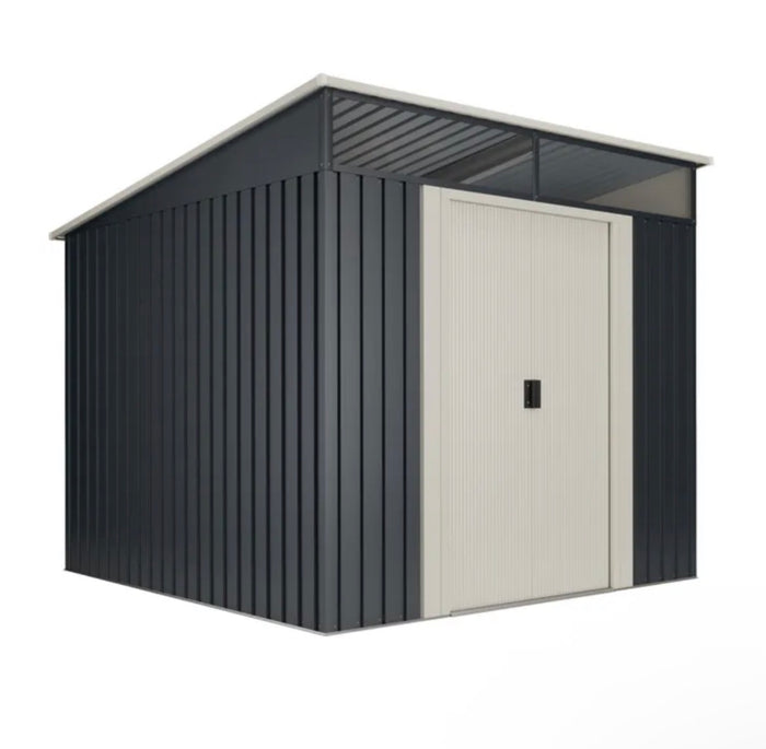 Abri De Jardin En Métal M2 - Garantie 15 Ans - 236x238x203cm. Remise Métal